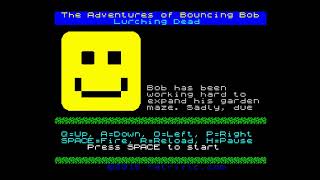 The Adventures of Bouncing Bob  Lurching Dead ZX Spectrum [upl. by Meedan83]