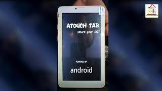 atouch tablet a7 4g hard reset [upl. by Anaibaf]