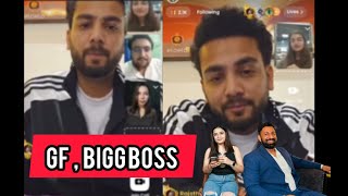 Elvish Yadav 1st Time Live On eloelo App amp Talking About gf BigBoss  Rajat Dalal amp imp clip [upl. by Yduj391]