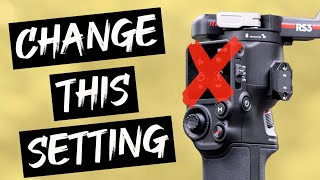 Do THIS for better gimbal video you don’t know this method [upl. by Jamison]