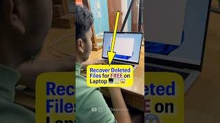 Laptop पर Deleted files Recover करने की निंजा Technique 😱 [upl. by Filippo]