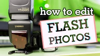 How to edit FLASH photos  Lightroom Editing Tutorial  Episode 14 [upl. by Edmondo754]