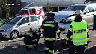 Tödlicher Verkehrsunfall auf Hausruckstraße bei Eberschwang [upl. by Olli]