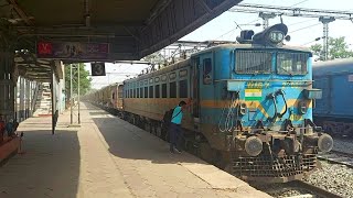 Beautiful WAG  7 Locomotive Oil Tanker Train  Maal Gaadi  Indian Railways [upl. by Auqinahc]