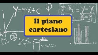 Piano cartesiano con esercizi caratteristiche distanza punto medio baricentro [upl. by Francoise]