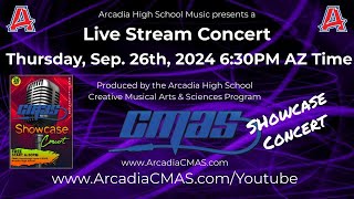 CMAS Live Stream Showcase Concert 092624 [upl. by Khichabia]