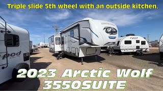 Get Ready to Upgrade Explore the 2023 Forest River Arctic Wolf 3550SUITE [upl. by Ahtibat838]