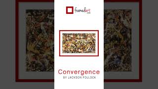 Jackson Pollock Convergence wwwFramedArtcom framedart walldecor art artwork [upl. by Anaujd]