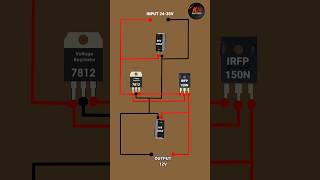 24V to 12v converter convert shorts [upl. by Bouchier]