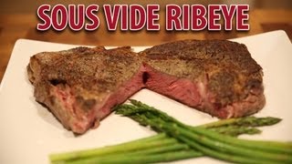 Best Sous Vide Ribeye  How to Sous Vide Steaks [upl. by Hars]