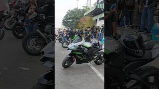 kawasaki ninja zx10r new model 2024 new color 😍🏍️😲zx10r youtubeshorts sunnyverma067 automobile [upl. by Nnahgiel]