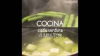 Receta de verduras a la mantequilla en 30 minutos  Recetas de verduras  Cocina Vital [upl. by Irina2]