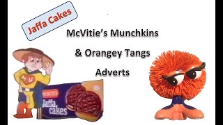 Jaffa Cakes Munchkins amp Orangey Tangs McVities Advert Compilation 197997 [upl. by Sidra]