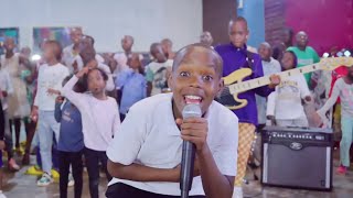 Meddy  Niyo Ndirimbo ft Adrien Misigaro performed by Sherrie Silver Foundation Kids Band [upl. by Repohtsirhc412]