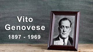 Vito Genovese The Genovese Crime Family Boss 1897  1969 [upl. by Ahsykal335]