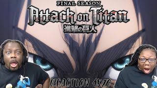 HE DID WHAT  Attack on Titan 4x20 REACTIONDISCUSSION Memories of the Future EP 79 [upl. by Idnahs]