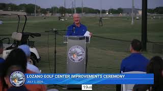 City of Corpus Christi  Lozano Golf Center Improvements Ceremony [upl. by Noteloc]