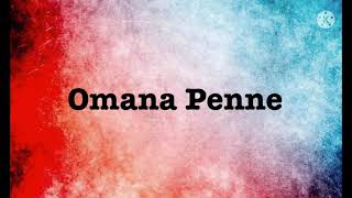 Omana Penne song lyrics song by Benny Dayal and Kalyani Menon [upl. by Salocin]