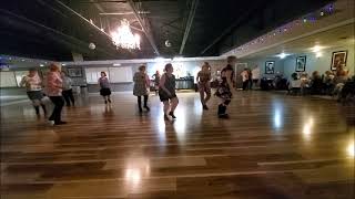 Dancing Mars Attack Line Dance by Rachael McEnaney White At The Crystal Ballroom On 6 21 24 [upl. by Maia128]