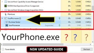 YourPhoneexe Windows 10  How to Remove YourPhone Process Permanently [upl. by Malory]