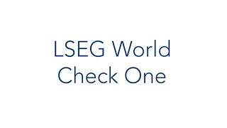 Incorporate LSEG World Check One into Your TPRM Program  ProcessUnity LSEG Connector [upl. by Corny814]