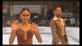 Lilah Fear amp Lewis Gibson Rhythm Dance Nebelhorn Trophy 24 [upl. by Killigrew23]