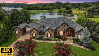 Luxury Lakefront Home Tour  Knoxville TN [upl. by Hanej]