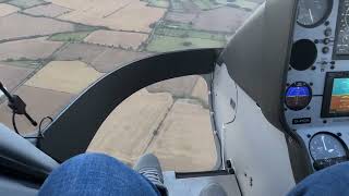 Cabri G2 helicopter flight over Leicestershire [upl. by Polk66]