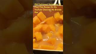 Delicious Southern Rutabagas msbrendadee  Old Fashioned Recipe [upl. by Hgielyak]