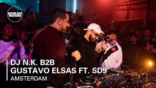 DJ NK b2b Gustavo Elsas ft SD9  Boiler Room Festival Amsterdam Third Space [upl. by Yauq]