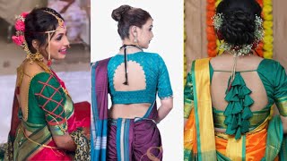 Latest 20Nauvari Saree Blouse Design To in Try 2021  Nauvari SareeKahsta saree Blouse Design [upl. by Lanrev]