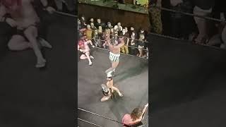 Yahya chokeslams Ganon Jones Jr chokeslam enjoy wrestling in pittsburgh allthewayup shorts [upl. by Ecnatsnok988]