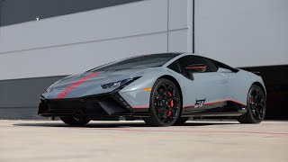 Lamborghini Huracan Tecnica 60th  Grigio Telesto  Full Wrap Ultimate  Veloce Autoworks  4K [upl. by Ngo758]