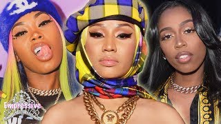 Nicki Minaj involves herself in Kash Doll and Asian Doll drama  Backstory [upl. by Anadal]