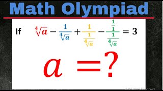 Math Olympiad Q172 [upl. by Neirual]