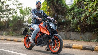 2024 KTM Duke 390  Super Sharp amp Too Much Fun  Faisal Khan [upl. by Wallie]