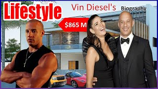 Vin Diesels Life Style 2024 Wife 3 Children Hills Net Worth Car Collection and Biography 2024 [upl. by Landes149]