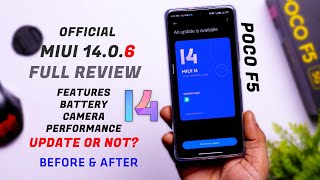 Poco F5 MIUI 14060 Full Review Camera Performance Battery Before amp After Update 🔥 [upl. by Elayor]