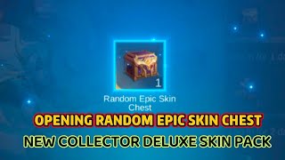 NEW COLLECTOR DELUXE SKIN PACK amp EPIC SKINS FREE MLBB [upl. by Eirret]