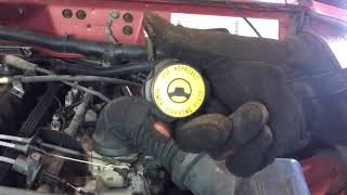 Check and Add Power Steering Fluid to your 97 Jeep Cherokee [upl. by Polly]