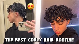 the BEST curly hair routine for everyone [upl. by Carbone707]