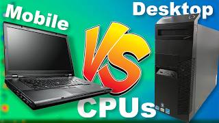 Big Difference  Mobile vs Desktop CPUs  i7 3770 vs i7 3820qm [upl. by Aihseit]