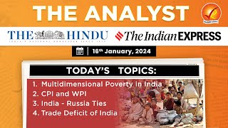 The Analyst  16th January 2024  Vajiram amp Ravi  Daily Newspaper Analysis  Current Affairs Today [upl. by Toinette]