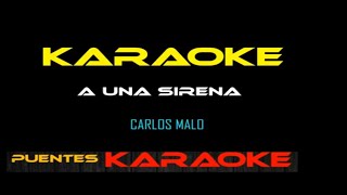 a una sirena karaoke [upl. by Euqinahc]