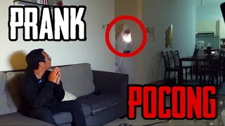 PRANK MEMBER AKU DENGAN POCONG [upl. by Genaro]