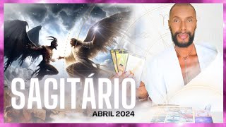 SAGITÁRIO ABRIL  VÃO TE DEVOLVER O QUE TE ARRANCARAM  A Imperatriz Tarot [upl. by Stclair]