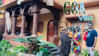 Our Goa Villa Tour  हमने गोवा में लिया विला निर्यर कलंगुट बीच  Goa Series [upl. by Nnelg]