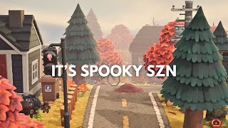 Spooky Fall Island Tour  Animal Crossing New Horizons [upl. by Ennazzus489]