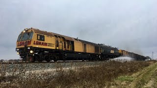 TRRS 518 The Train from Hell  LORAM Railgrinder in Action [upl. by Pomcroy811]