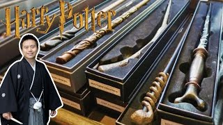 Harry Potter Wands Gift Shop The Making of Harry Potter Tokyo Japan [upl. by Werby]